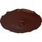 Ekena Millwork Pompeii Ceiling Medallion (Fits Canopies up to 2"), Hand-Painted Antique Copper, 18 7/8"OD x 1 1/2"P CM18POACS - alternate 4
